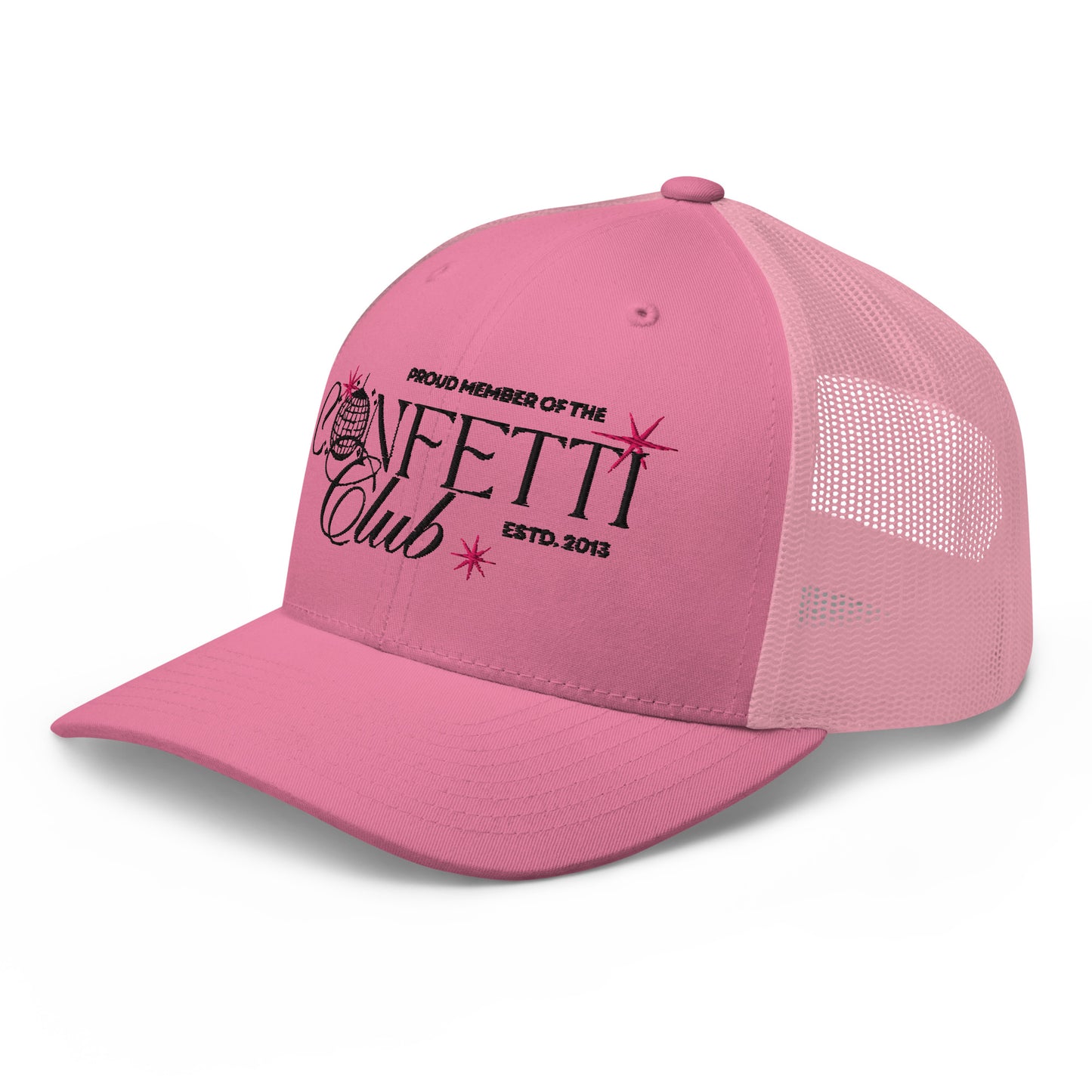 Confetti Club Trucker Hat