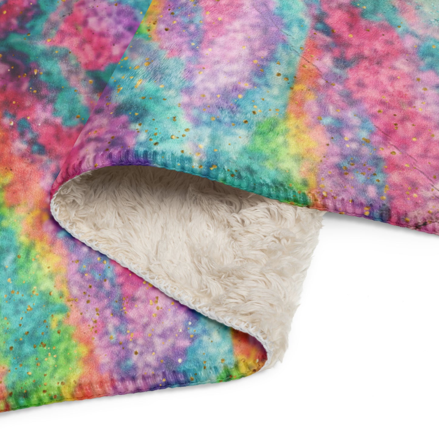 Greetings From Confetti Land Sherpa Blanket