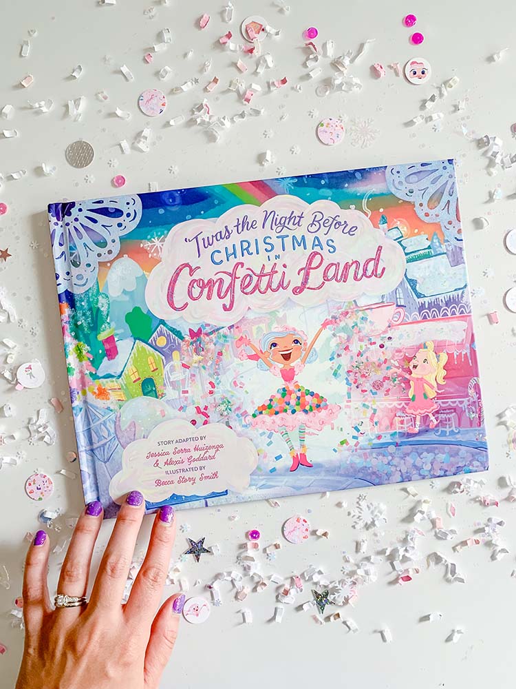 ‘Twas The Night Before Christmas In Confetti Land Picture Book