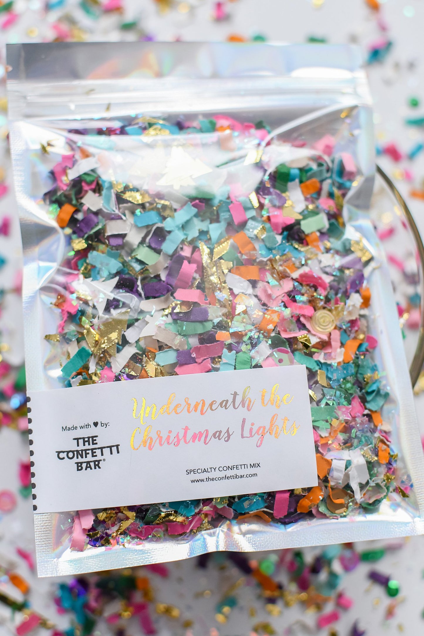 Underneath The Christmas Lights confetti mix