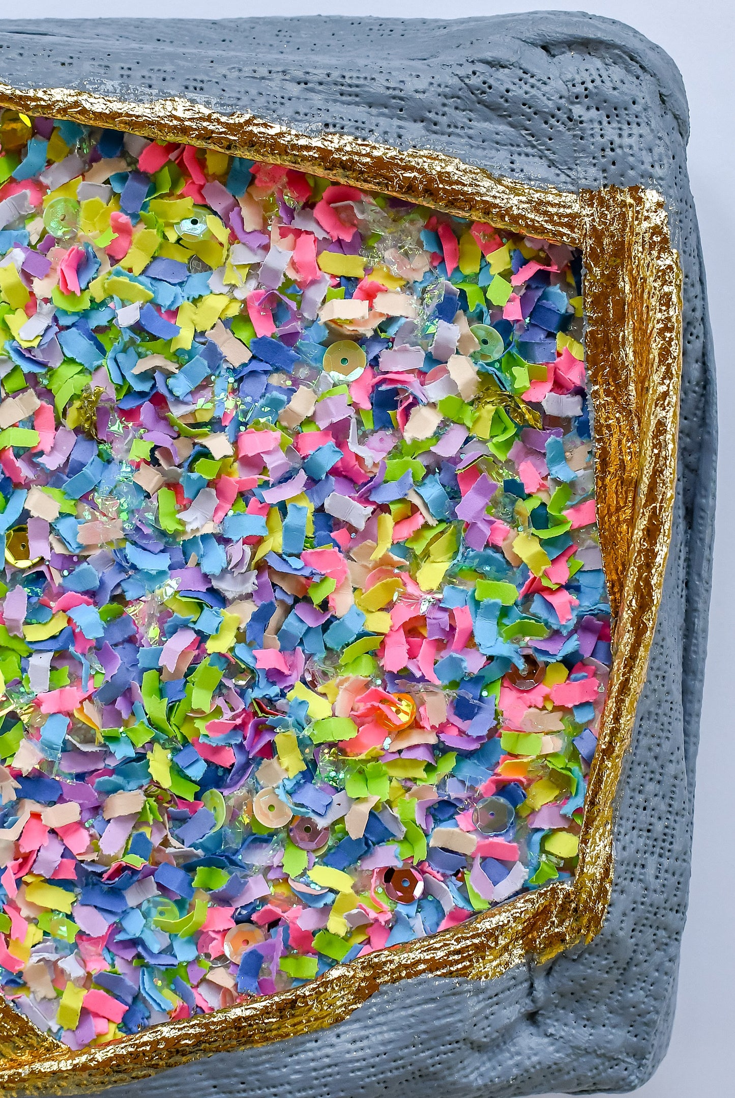 Confetti Geode 050 (Original Art, 8.5"x8.5")