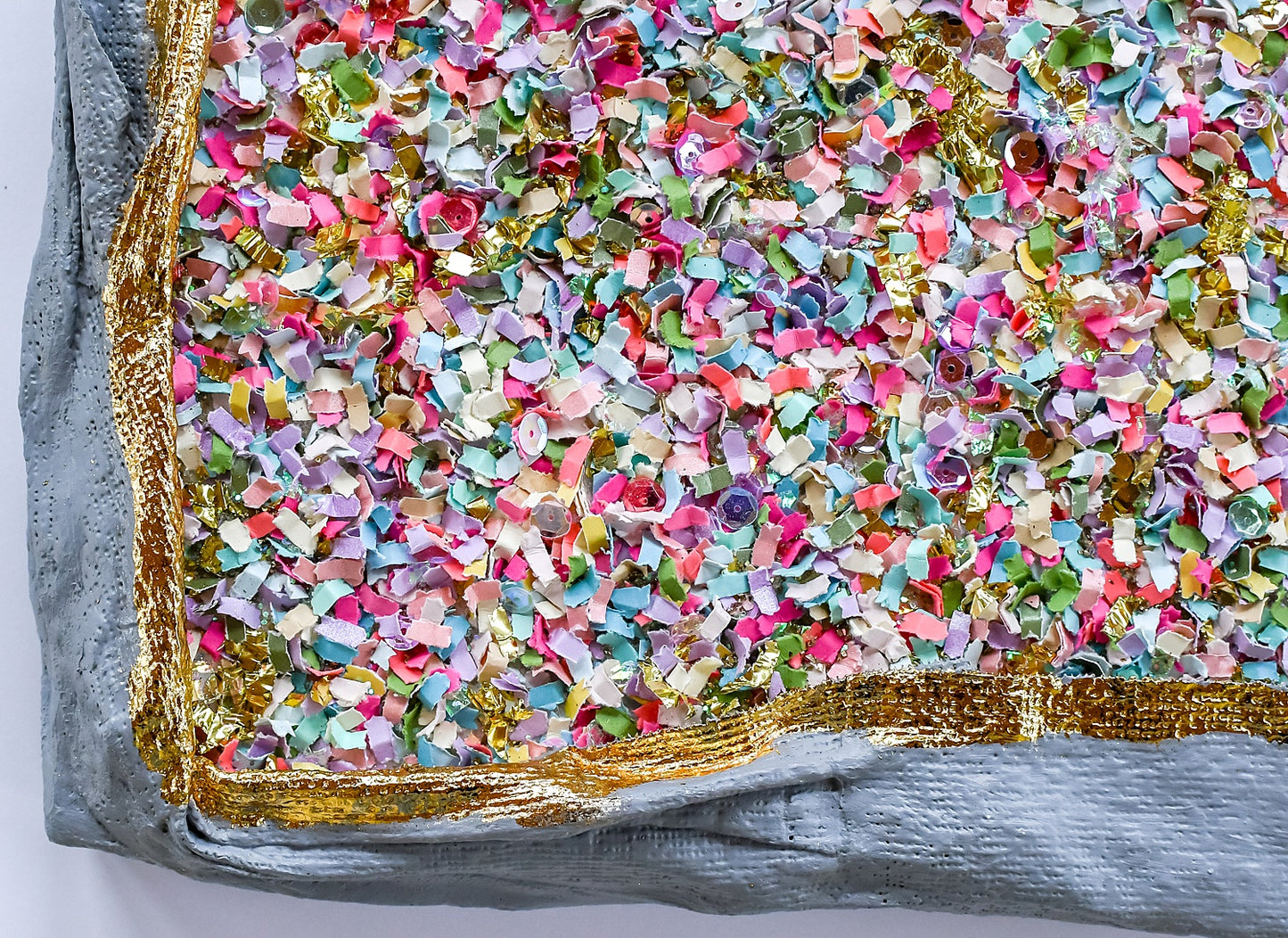 Confetti Geode 052 (Original Art, 12.5"x12.5")