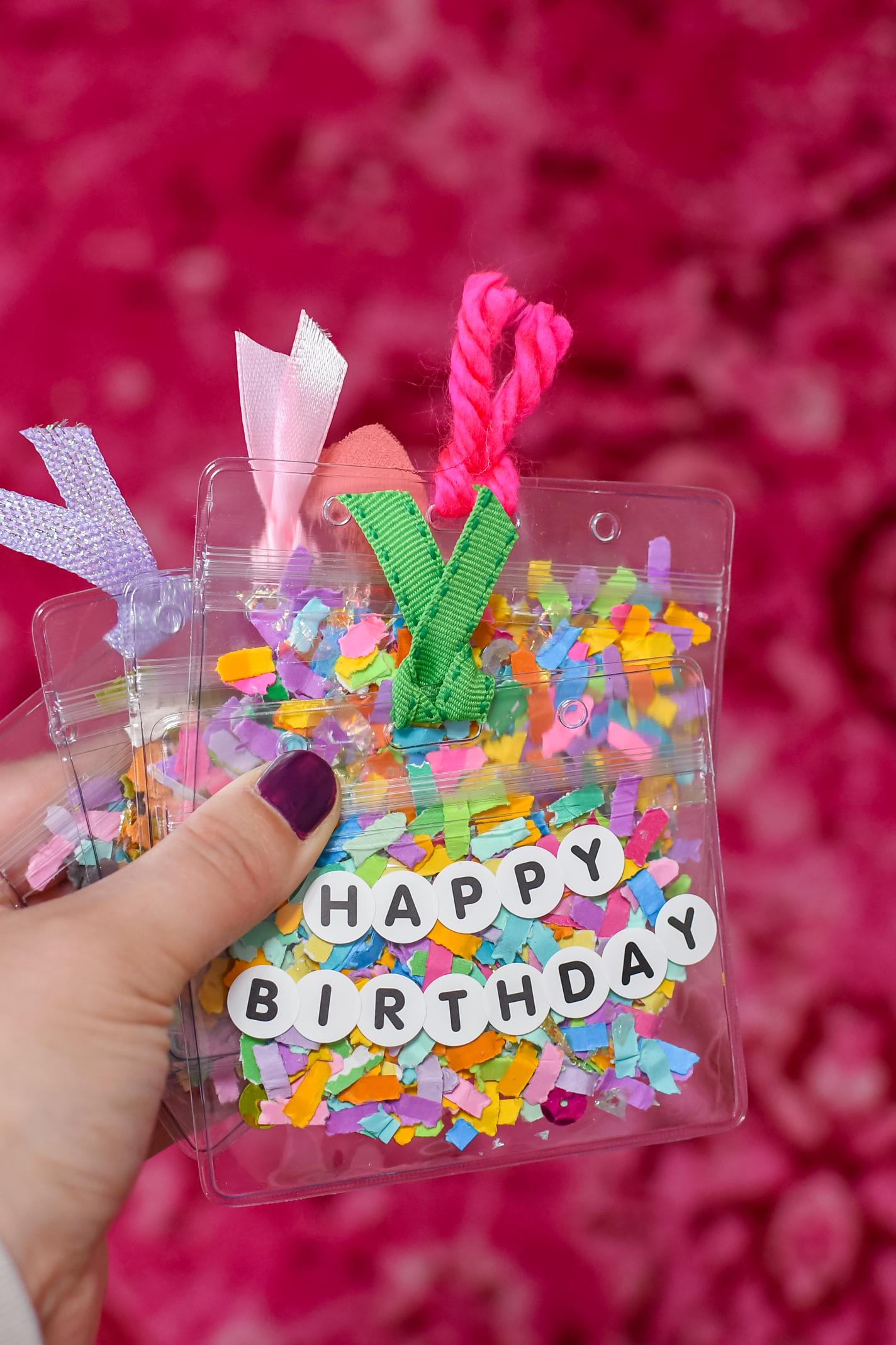 DIY Confetti Gift Tag Kit