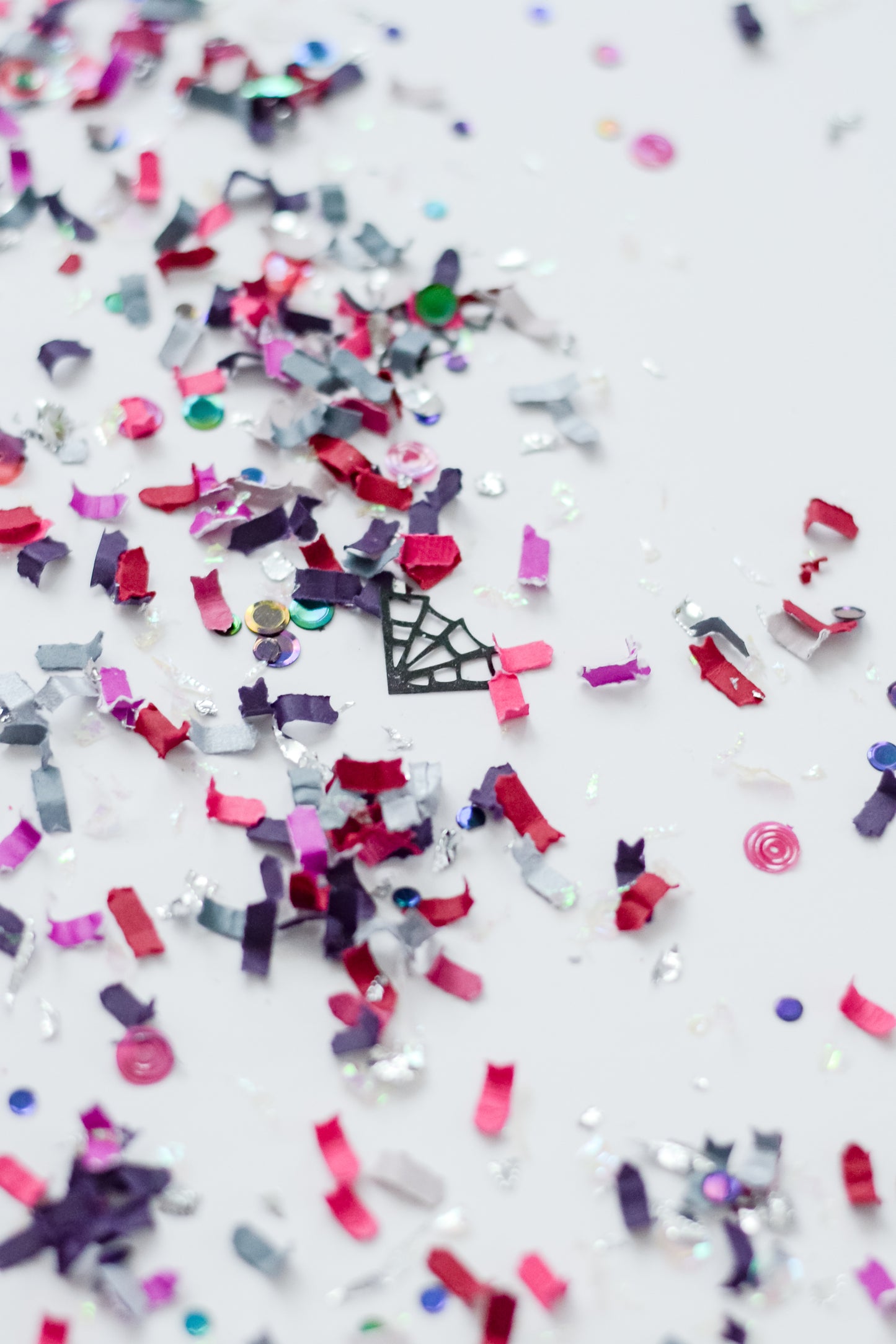 Spider Web Halloween Confetti