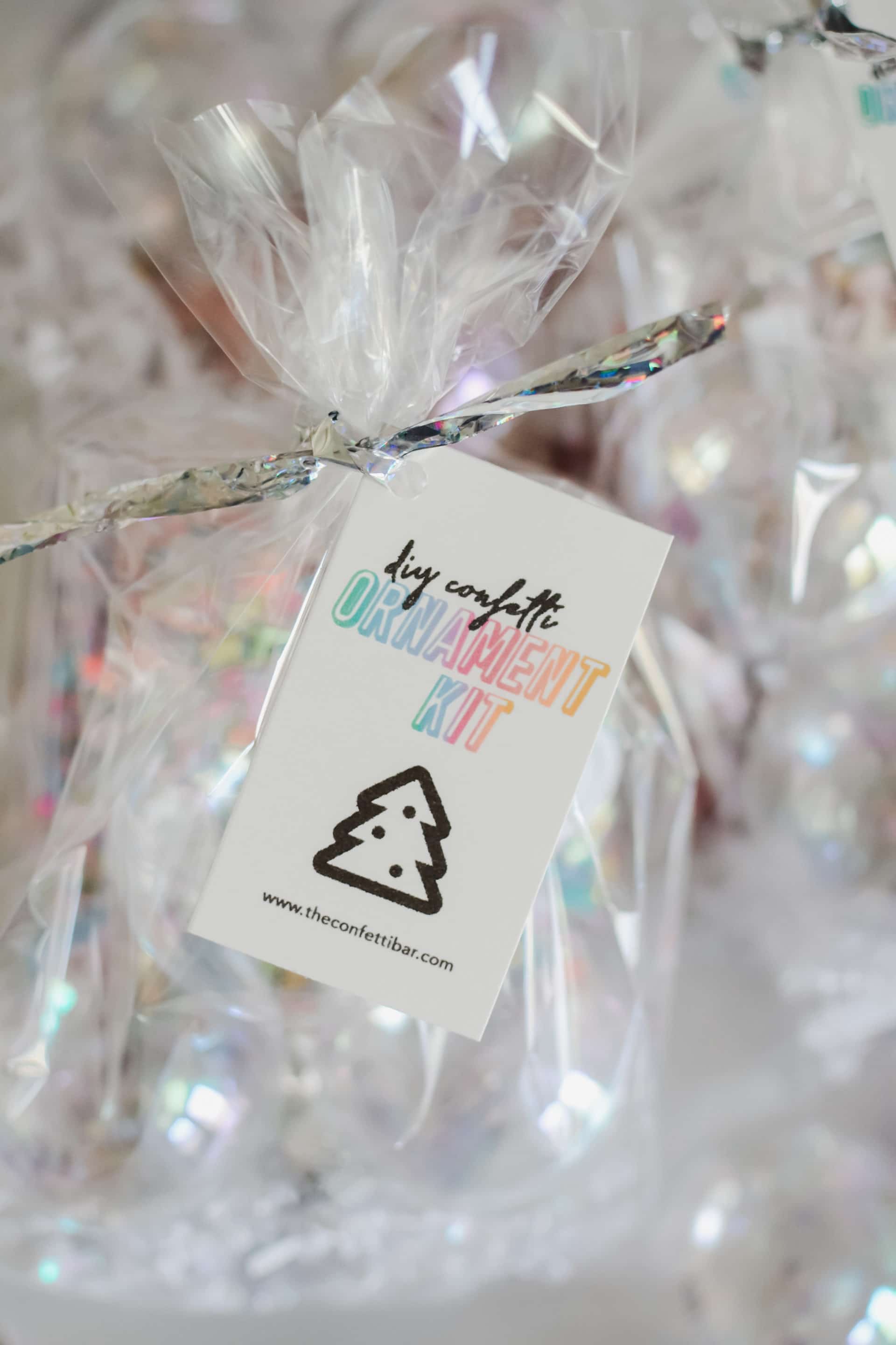 DIY Confetti Ornament Kit