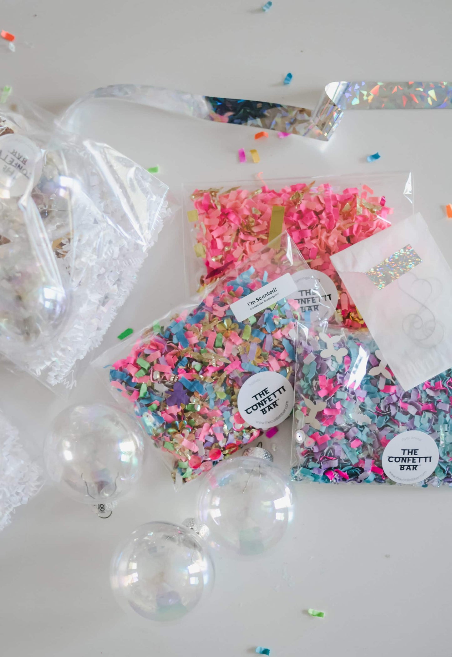 DIY Confetti Ornament Kit