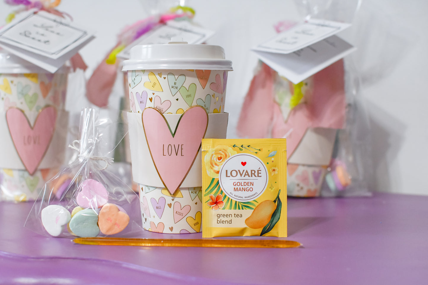 "Love Is Sweet" Valentine's Tea Party For One