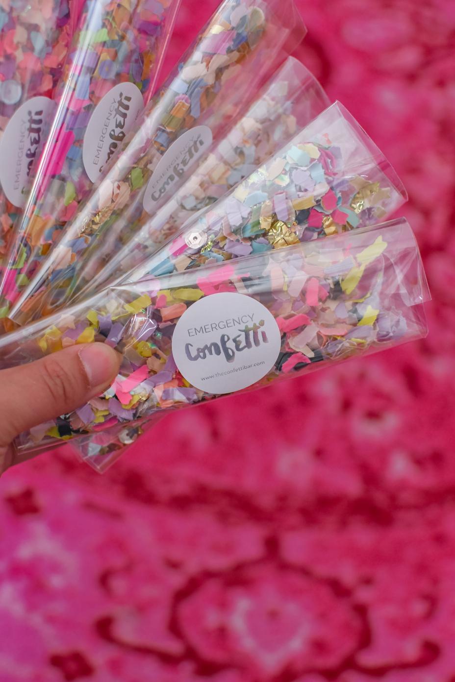 "Joy Spotter" Emergency Confetti Keychain