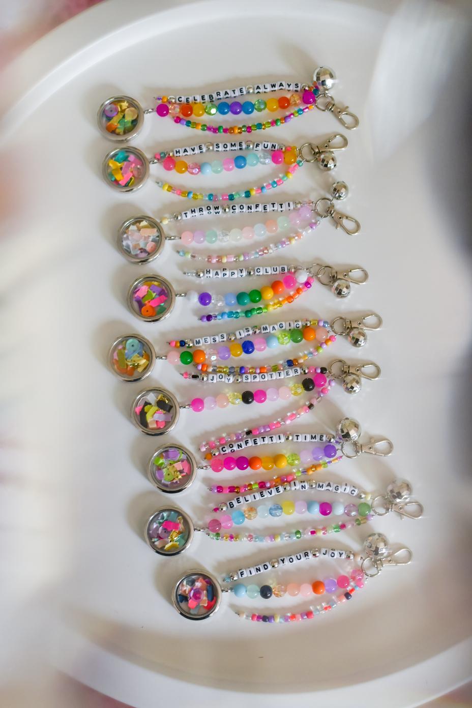 "Joy Spotter" Emergency Confetti Keychain