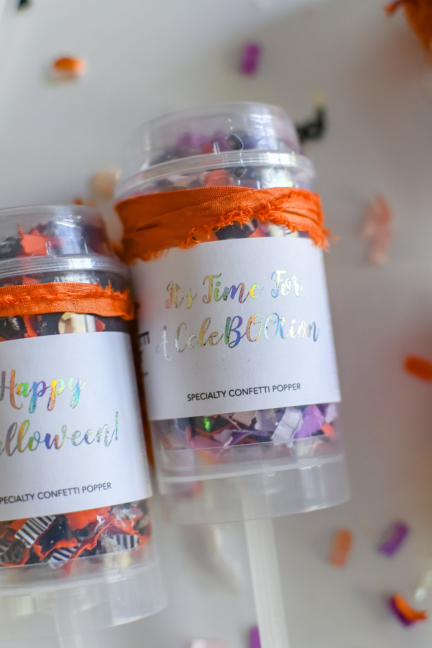 CeleBOOtion Halloween Confetti Poppers