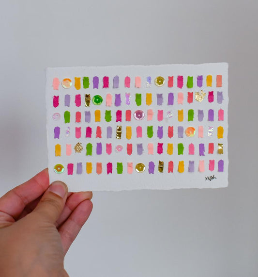 Confetti Swatch 005 Original Art