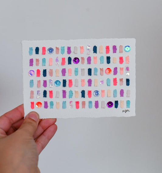 Confetti Swatch 006 Original Art