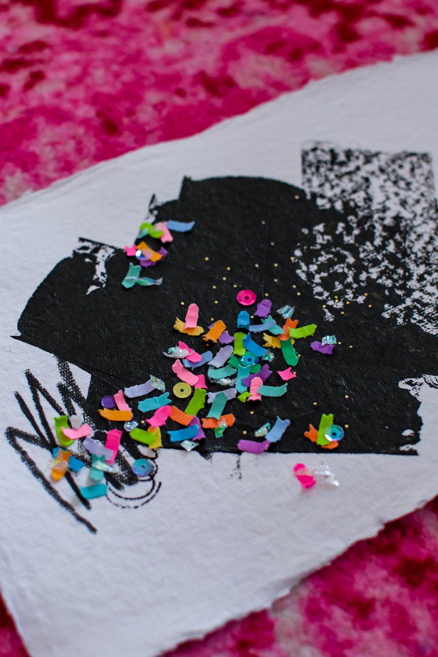 "The Rest is Just Confetti" hopescape Original Art