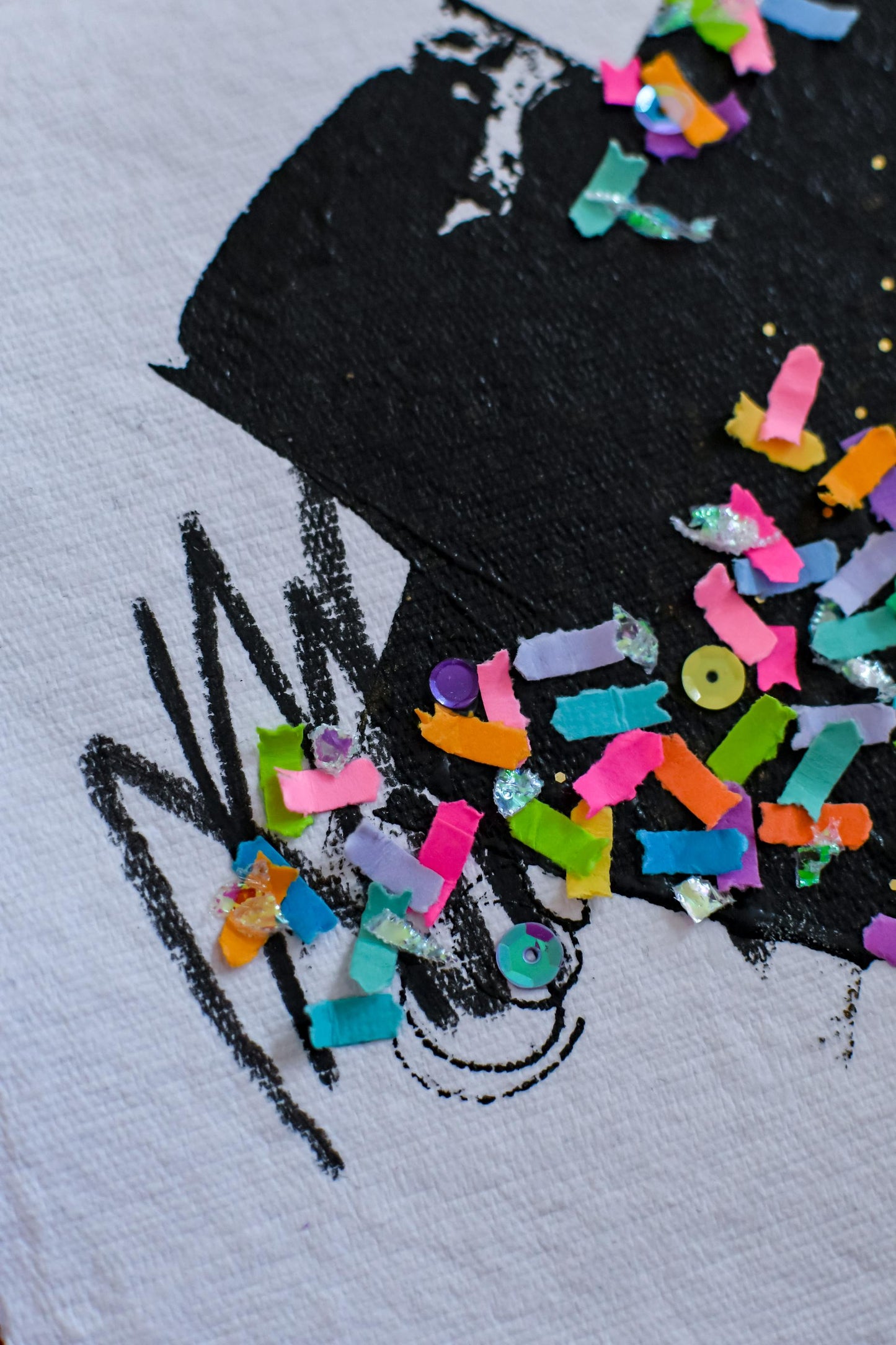 "The Rest is Just Confetti" hopescape Original Art