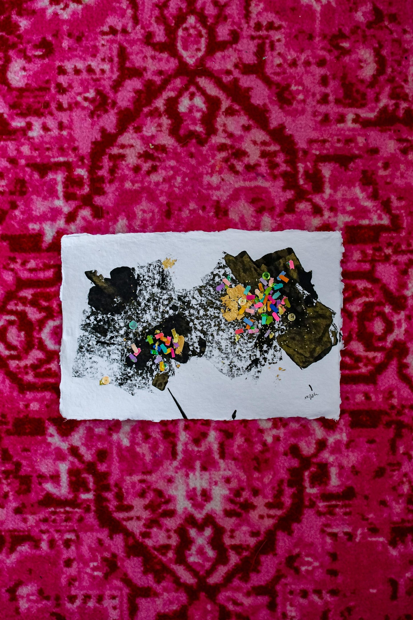 "They Scatter When the Lights Go On" hopescape Original Art