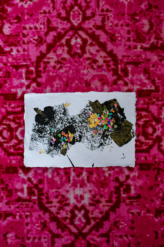 "They Scatter When the Lights Go On" hopescape Original Art