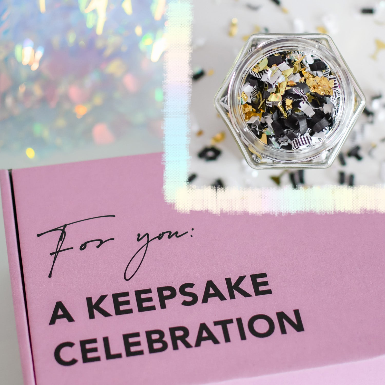 Cheers Confetti Jar The Confetti Bar