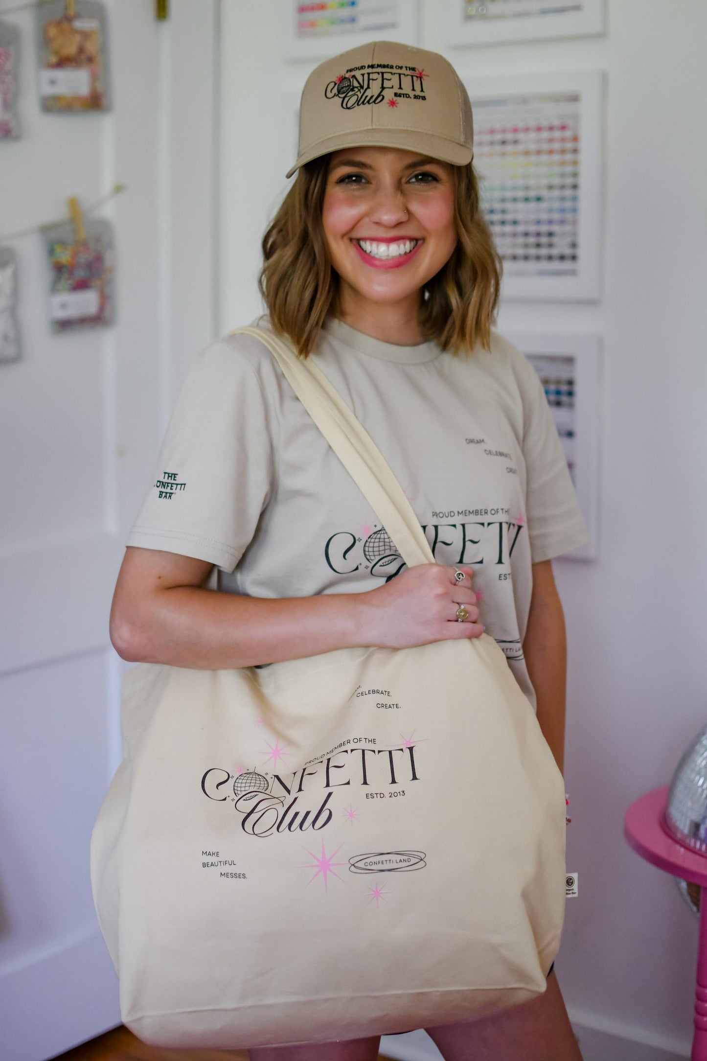 Confetti Club Tote Bag