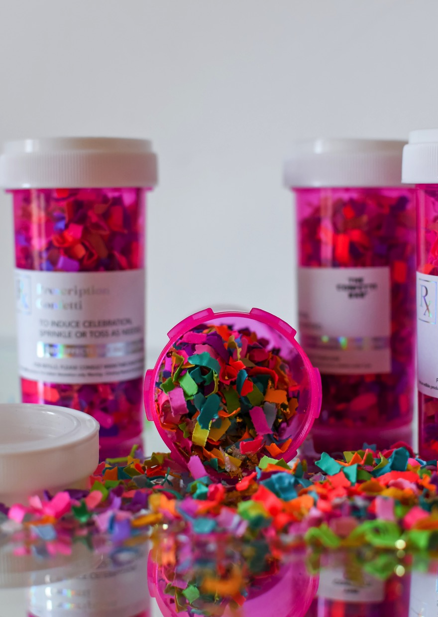 Prescription Confetti by The Confetti Bar