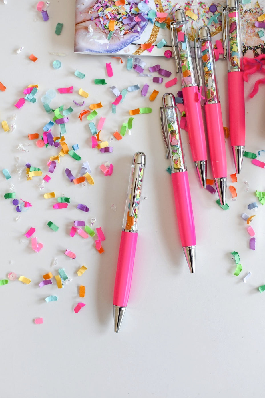 #theconfettibar confetti pen