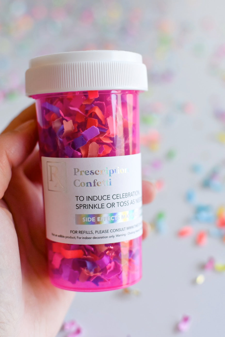 Prescription Confetti by The Confetti Bar