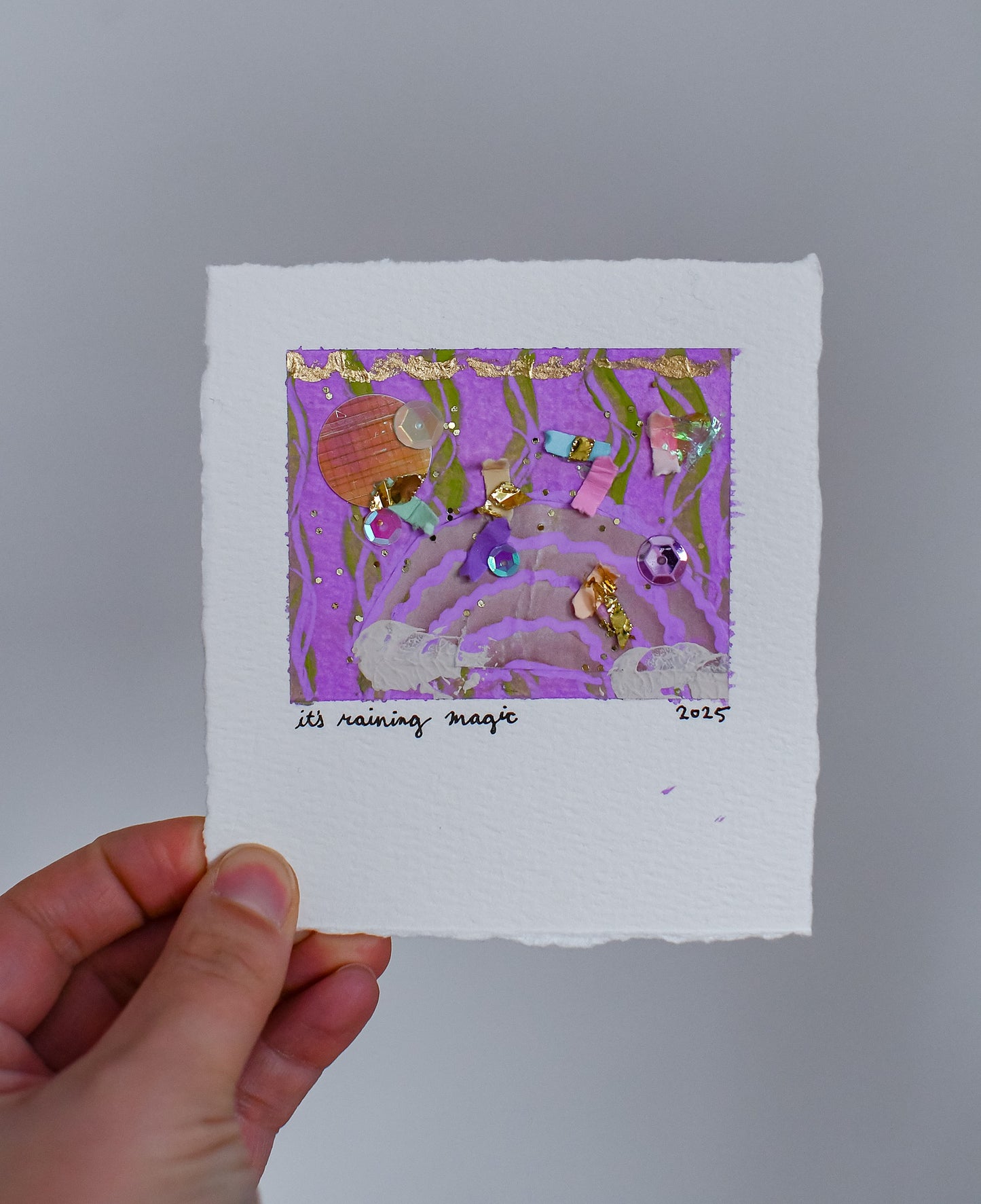 "it's raining magic" Original Art