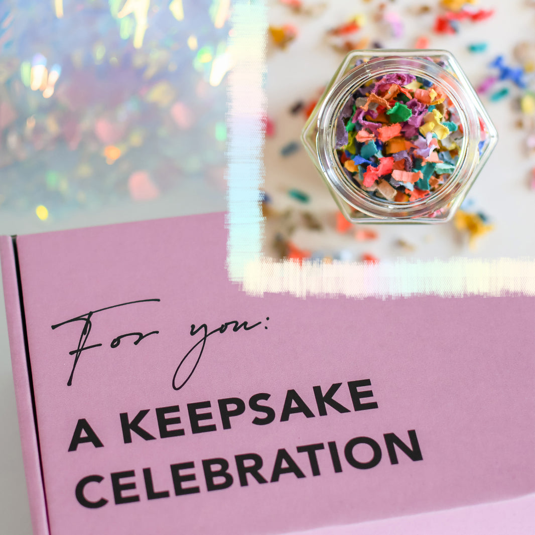 Keepsake Confetti Jars β The Confetti Bar