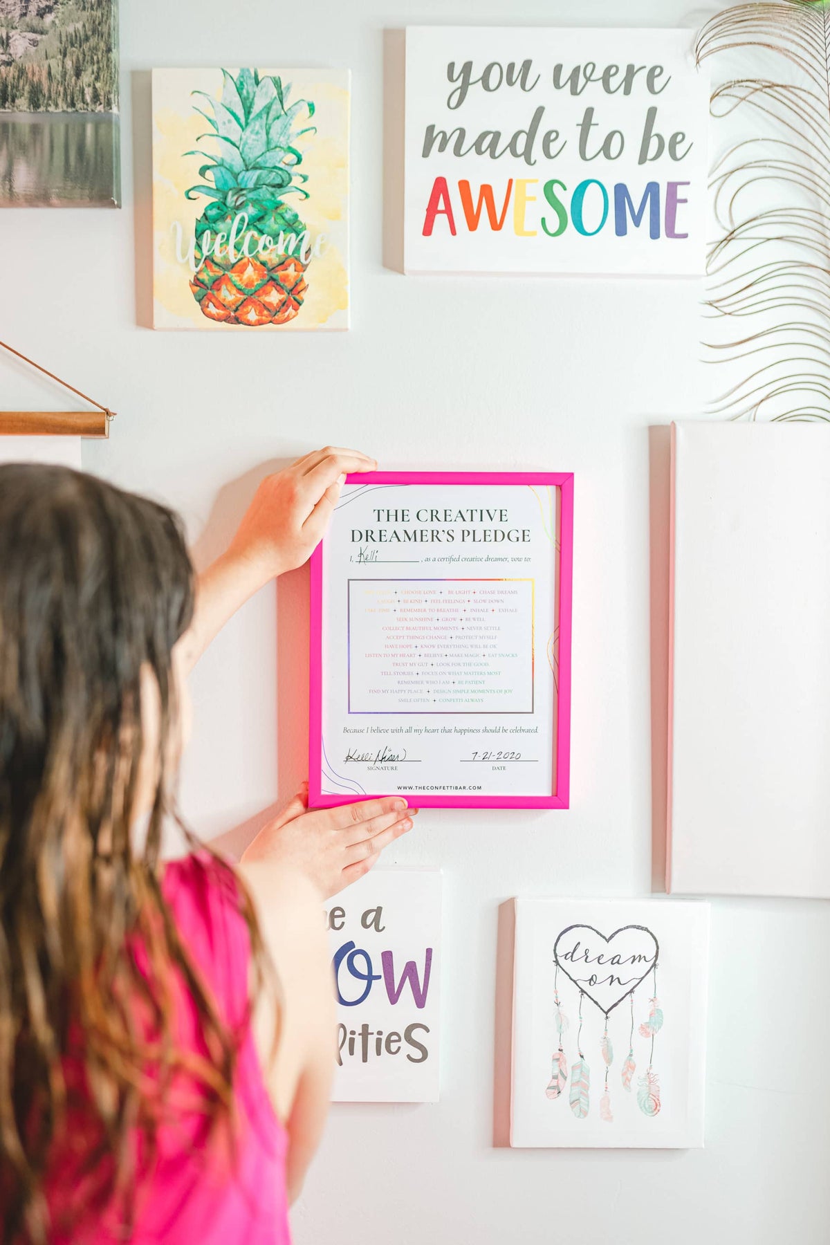 Creative Pledge Example The Creative Dreamer's Pledge – The Confetti Bar