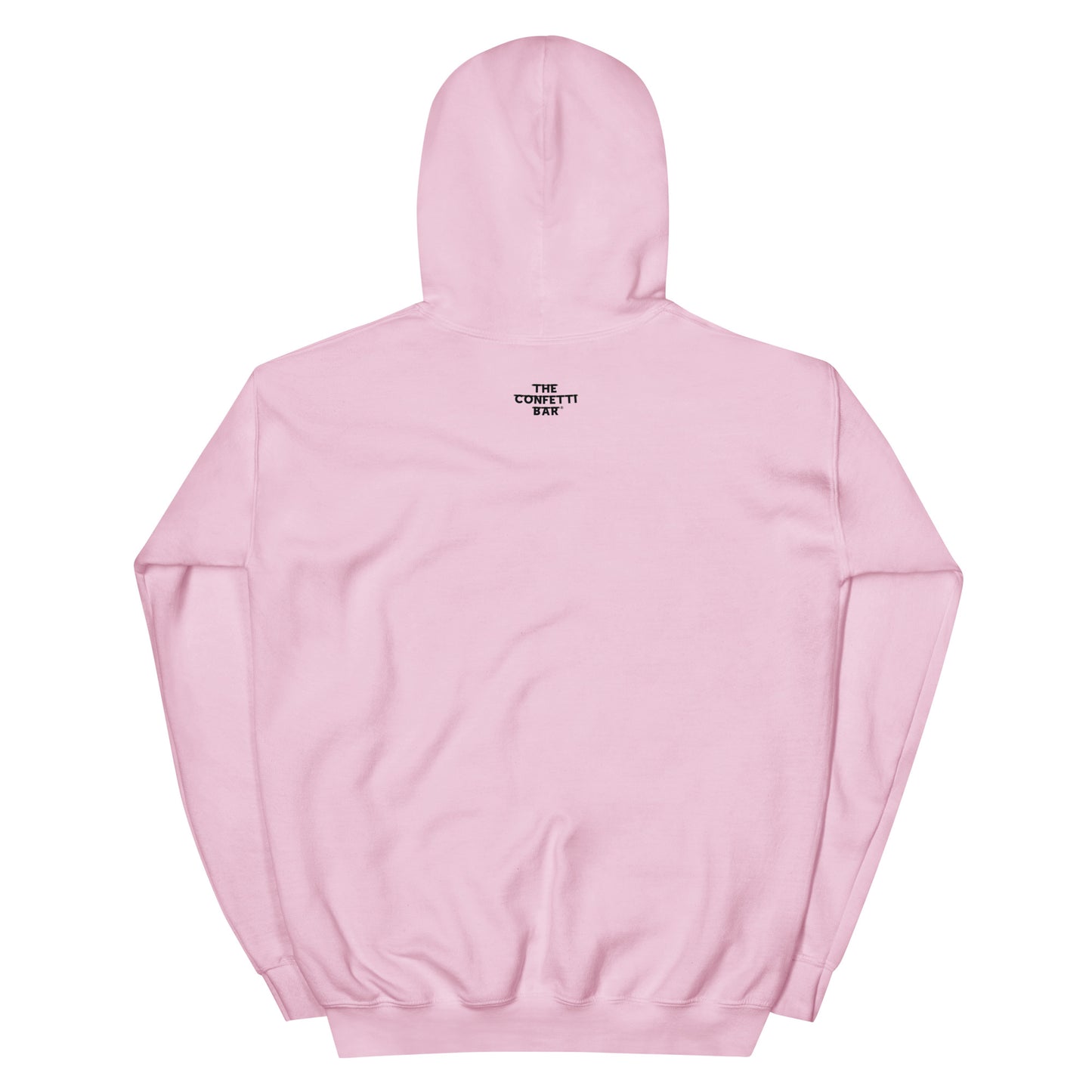 "Greetings From Confetti Land" Embroidered Hoodie