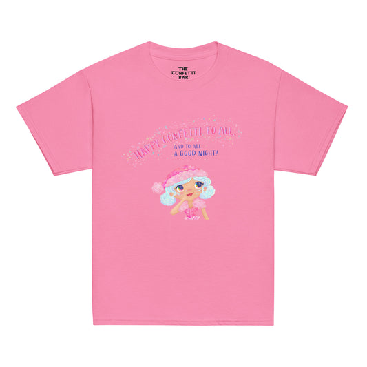 Happy Confetti To All Christmas In Confetti Land Pajama Tee (Youth)